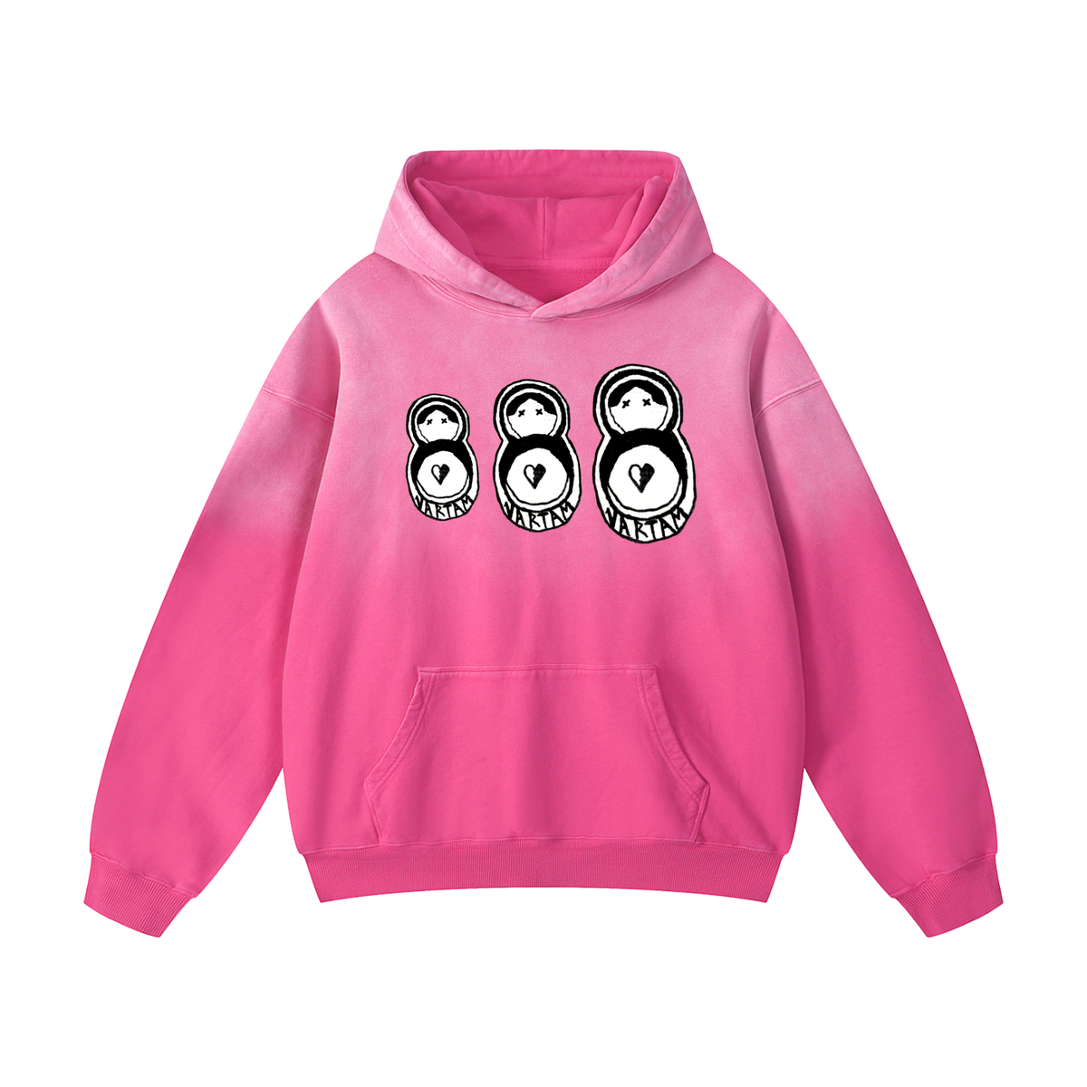 Premium Sun fade Oversized VLS Hoodie